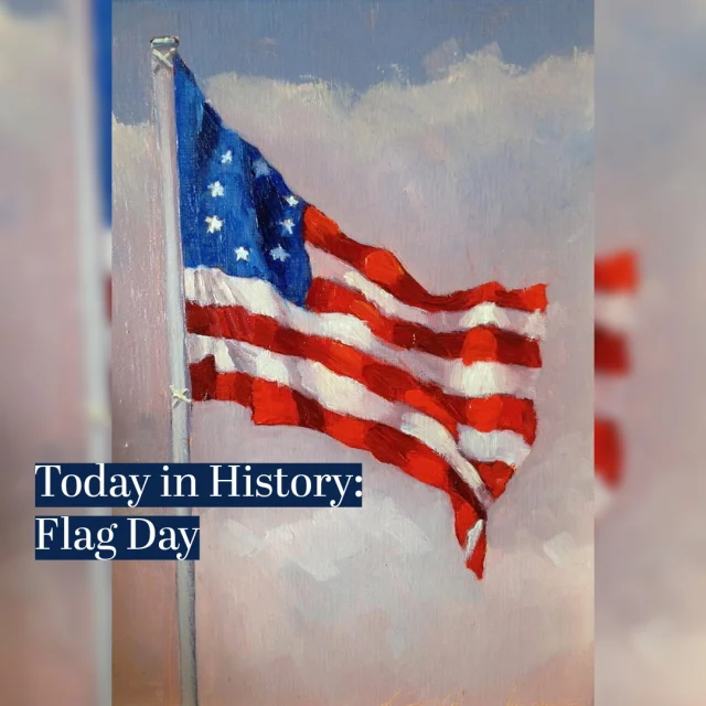 On this day in history, the Second Continental Congress issued the following resolution: “Resolved, that the flag of the United States be thirteen stripes, alternate red and white; that the union be thirteen stars, white in a blue field, representing a new constellation.” More than a hundred years later, President Woodrow Wilson declared that June 14 would be celebrated as Flag Day, in honor of our proud banner. 

The colors of the American flag are rich with meaning. The red represents valor and bravery. The white represents the purity and innocence. The blue represents justice, vigilance, and perseverance. On Flag Day, we honor the American flag as a symbol of the American people and the ideals on which this nation was founded. But did you know that there is one flag that is allowed to fly above the stars and stripes? We call this flag the Church Pennant, and it is flown in the United States Navy to indicate when religious services are being held on board. 

Why is this flag allowed to fly above the stars and stripes? The Church Pennant has been in use for centuries, first appearing in written documents as early as 1799. However, it was used before this date, meaning that this flag being raised during church services could be as old as the nation itself. A 1923 conference frowned on the practice, believing it was disrespectful to lower the American flag in favor of the Church Pennant. However, in June of 1942, Congress passed an act affirming: “No other flag or pennant should be placed above [...] the flag of the United States of America, except during church services conducted by naval chaplains at sea, when the church pennant may be flown above the flag during church services for the personnel of the Navy.” 

To learn more about military chaplains and the deep connection between God and American history, follow the Chaplains Museum and visit us on the campus of Liberty University. 

Help the Chaplains Museum expand our collection and add new exhibits. Look for the “Donate” section at the link in our bio. 

#chaplainsmuseum #chaplain #militarychaplain #churchpennant #usnavy #flagday