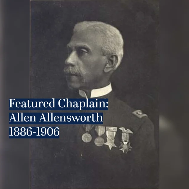 Meet Lieutenant Colonel Allen Allensworth — a freedman who, in just fifty years of freedom, built a life that spanned teaching, theology, politics, and military service. 

Born into slavery in Louisville, Kentucky, on April 7, 1842, Allensworth was the youngest of thirteen children. He first learned to read through a friendship with the son of his slaveholder, and he continued to pursue learning while being passed from slaveowner to slaveowner. In 1861, Allensworth seized his chance for freedom when he escaped and joined the 44th Illinois Infantry Regiment as a member of the Hospital Corps. He later traveled with a surgeon to Georgetown, Ohio, where he experienced true freedom for the first time. In 1863, he enlisted in the U.S. Navy and served for two years as a captain’s steward and clerk. 

After the war, Allensworth continued his education and taught in Freedmen’s Bureau schools. He attended Roger Williams University, where he received an honorary Master of Arts, and in 1871, he was ordained as a Baptist preacher. After a 15 years of preaching and political service, he returned to military service as a chaplain with the 24th Infantry Regiment in 1886. His assignments took him across the western frontier, and he became the second African American commanding officer in the U.S. Army and the first to reach the rank of lieutenant colonel. Inspired by Booker T. Washington’s Tuskegee Institute, Allensworth later helped establish a community where African Americans could live without fear of discrimination. Named in his honor, Allensworth became the first town in California to be fully founded, funded, and governed by African Americans. Chaplain Allensworth died in 1914 at age 72, but the town he helped create continued to thrive and is now preserved as Colonel Allensworth State Historic Park. 

Follow the Chaplains Museum for more stories of chaplains who endured hardship in service to God and country.

Help the Chaplains Museum expand our collection and add new exhibits. Look for the "Donate" section at the link in our bio.  

#chaplainsmuseum #chaplain #militarychaplain #civilwar