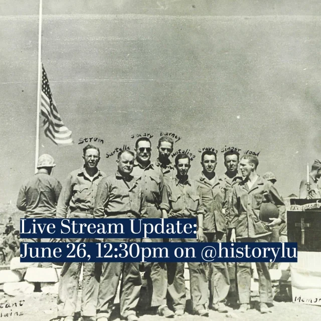 The Chaplains Museum will be unveiling a new exhibit this Friday, June 26, at 12:30pm. The ceremony will be streamed live on the Liberty University History Department's Instagram page. The video will be posted here after for those unable to attend.
History Department: @historylu

Help the Chaplains Museum expand our collection and add new exhibits. Look for the "Donate" section at the link in our bio. 

#chaplains #chaplainsmuseum #militarychaplains #ww2