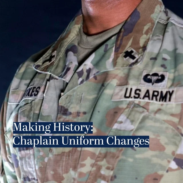The U.S. Army has released implementation guidance for the updated guidelines on the uniforms of military chaplains. The changes, announced in March by Secretary of War Pete Hegseth, mean that chaplains will no longer wear military rank insignia on their uniforms. Instead, they will wear only the approved insignias corresponding to their faith tradition. 

During the Civil War, official policy dictated that chaplains were to be paid the same rate as captains, but many were confused as to whether this granted them the rank or not. There was no standard on whether chaplains were or were not allowed to wear military rank until it was officially sanctioned in 1914, although that provision was reversed in 1918. Chaplains received the right to wear military rank again in 1926 and have continued to do so until the change was announced earlier this year. 

Hegseth states that this change is part of a desire to return military chaplains to being “first and foremost a chaplain, and an officer second.” While chaplains do advise officers regarding the morale and status of their service members, they do not command any sort of battlefield authority. While they will retain their ranks and continue to be paid accordingly, the uniform changes will help to break down potential barriers between enlisted soldiers and their chaplains. The religious insignia will help to remind the troops that chaplains are there to help and comfort them in whatever way they need. The uniform adjustments are to be completed within 90 days of June 25, 2026. 

Follow the Chaplains Museum and visit us on the campus of Liberty University for more information about the history of change in the military chaplaincy. 

Help the Chaplains Museum expand our collection and add new exhibits. Look for the "Donate" section at the link in our bio. 

#chaplains #militarychaplain #chaplainsmuseum #makinghistory