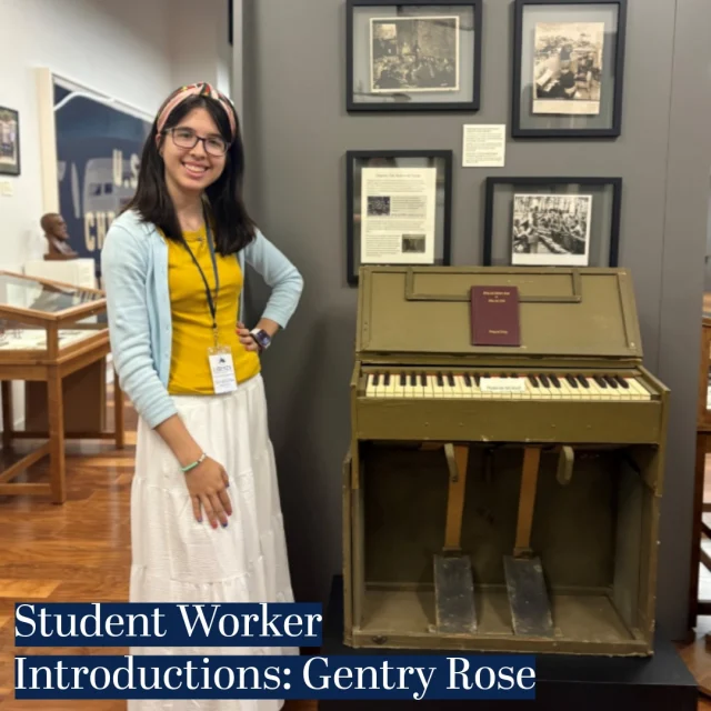 Welcome to the Museum Gentry Rose Dowdy. Gentry Rose is a junior majoring in History with a double minor in Professional Writing and Biblical Studies. She is interested in Renaissance/Tudor history as well as the American Revolution, Industrial America and the women’s suffrage. An avid reader and researcher, Gentry Rose is excited to begin working at the Chaplains Museum and to aid in continuing its research. She is currently preparing the Museum’s upcoming National POW/MIA Recognition Day post, researching the experiences of military chaplains through Robert C. Doyle’s Men of God, Men of War: Military Chaplains as Ministers, Warriors, and Prisoners. Be sure to check back later this week for the post to learn more!

#Chaplainsmuseum #Militarychaplains #Libertyuniveristiy